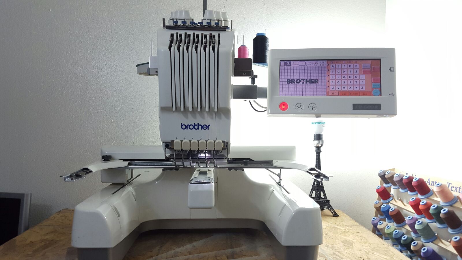 I sold it for $3,000. Brother Pr600-2