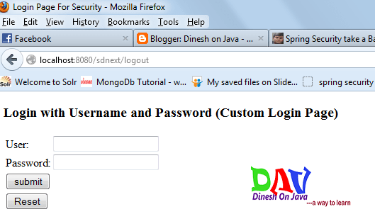 dinesh on java spring boot