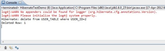 Hibernate Delete Query - Dinesh on Java