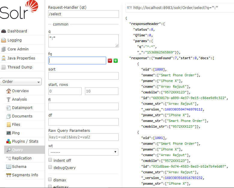 apache solr spring boot