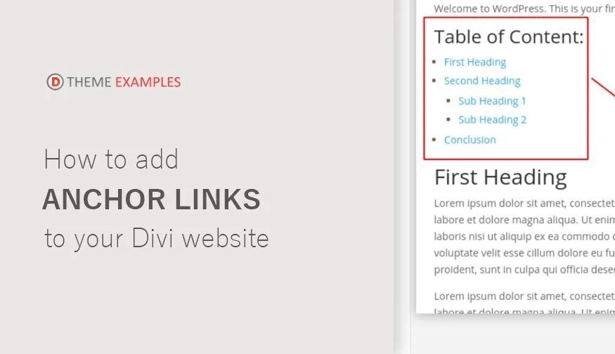 Learn how to add use anchor tags specifically with the divi theme and. How To Use Anchor Links In Your Divi Website 2021 Guide