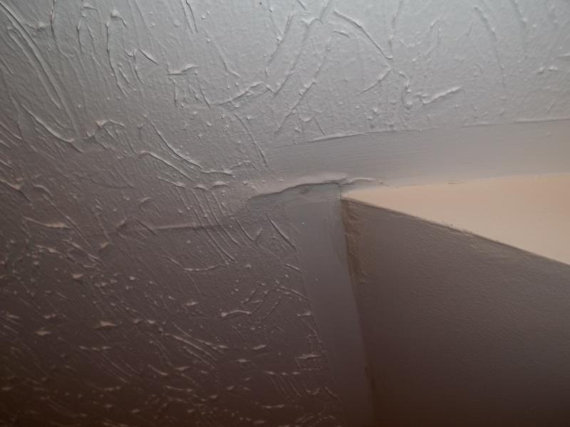 The good news is that you don't have to settle for a boring white or a stained ceiling; Bulge on bedroom ceiling | DIYnot Forums