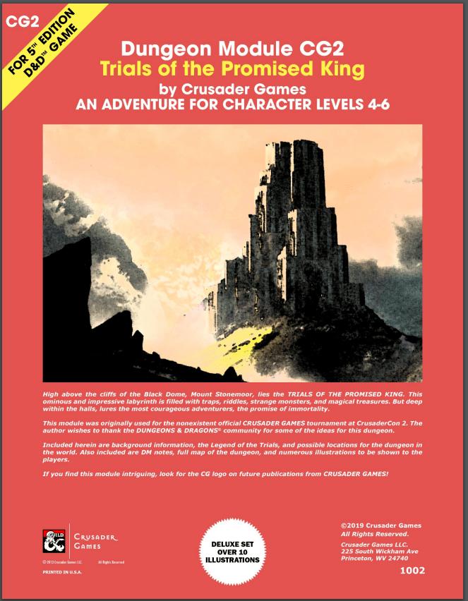 Trials Of The Promised King Dungeon Masters Guild Dungeon Masters Guild