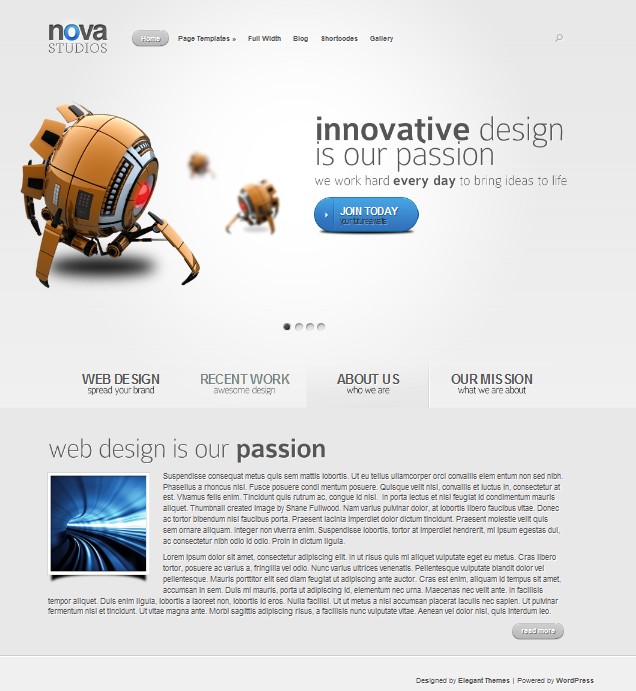 There's no need to be a. Nova Premium CMS WordPress Theme - Dobeweb