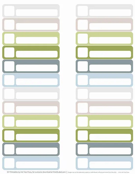 38 free file folder label templates how to make labels in word