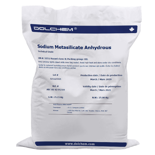 Sodium Metasilicate Anhydrous — DOLCHEM