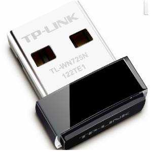 TP-Link TL-WN725N Mini LAN wireless USB 150M per computer Raspberry PI compatibile Arduino