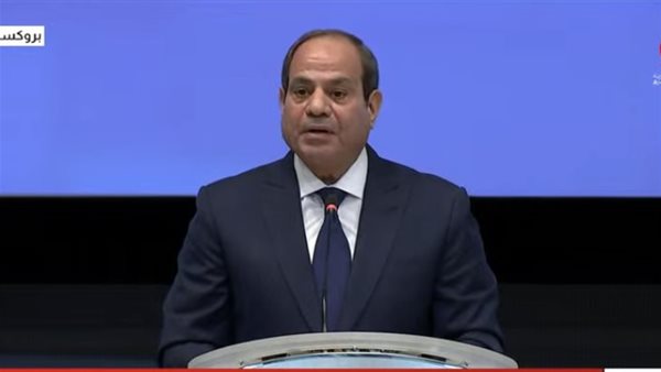 الرئيس السيسي يدعو للبدء في جهود إعادة إعمار غزة بمشاركة الدول الأوروبية