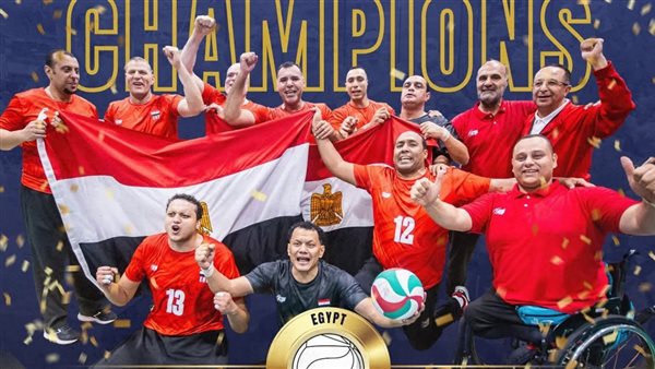 ياسر إدريس يهنئ أبطال الطائرة البارالمبية بذهبية العالم (صور)