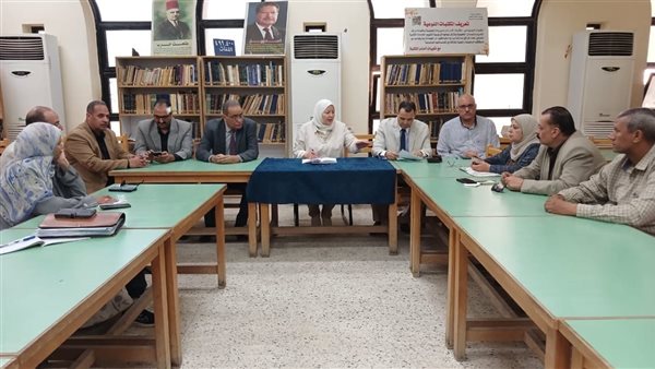 محافظ بني سويف يتابع استعدادات إطلاق مبادرة عيون أطفالنا مستقبلنا