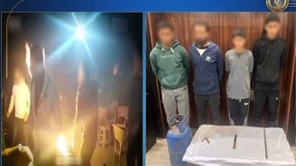 إلقاء القبض على 4 أشخاص حاولوا إضرام النيران بمقهى في القليوبية بسبب خلافات مالية