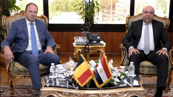 الحفني لسفير بلجيكا: نحرص على توسيع الشراكات الدولية وتعظيم الاستفادة من الإمكانات المصرية المتطورة الحفني لسفير بلجيكا: نحرص على توسيع الشراكات الدولية وتعظيم الاستفادة من الإمكانات المصرية المتطورة