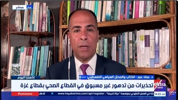 عماد عمر: غزة تعيش أزمة صحية وإنسانية خانقة