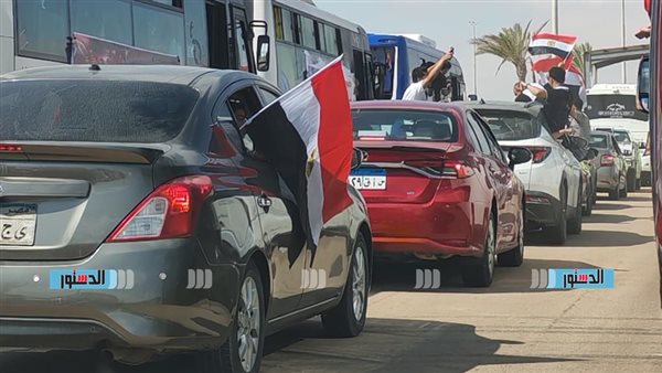 استقبال حاشد لمنتخب مصر في العلمين بعد المشاركة التاريخية بالمونديال (بث مباشر)