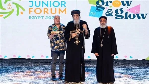 أطفال الأقباط يتغنون بكلمات بشارة عن حب مصر والكنيسة في لوجوس چونيور 2026 (فيديو)