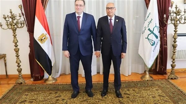 رئيس مجلس الدولة يستقبل رئيس الجهاز المركزي للتنظيم والإدارة لتقديم التهنئة بتوليه منصبه