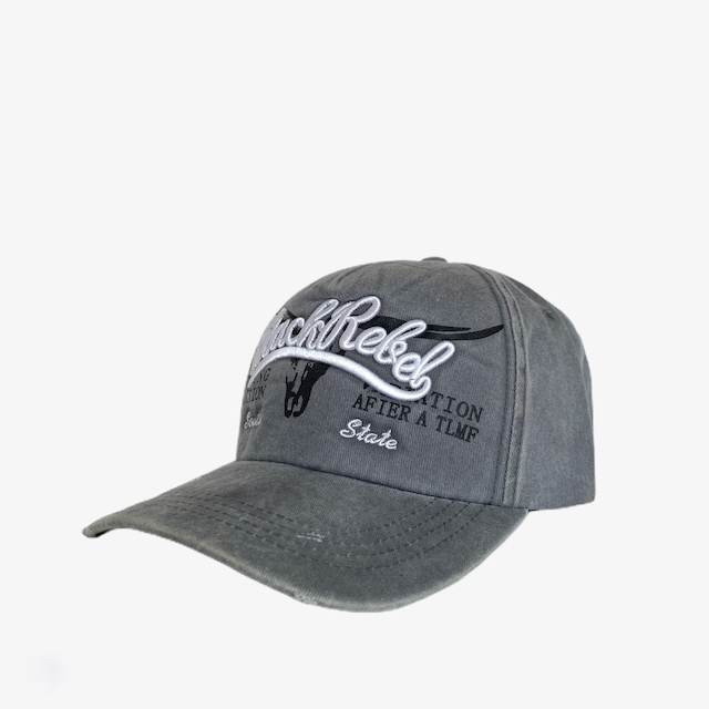 grey icon cap