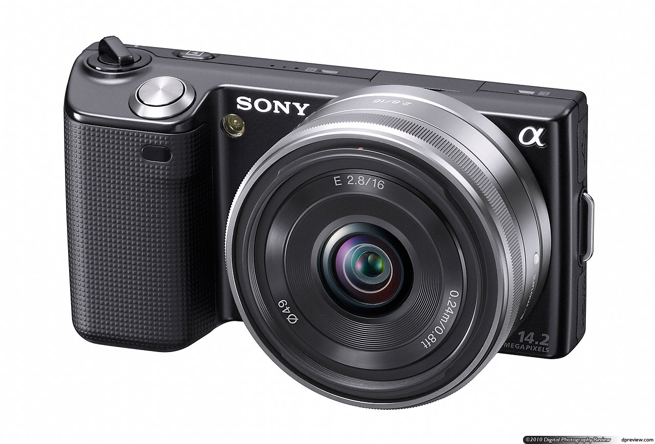 Does the job as an inexpensive wide angle prime / pancake lens. Sony NEX-3 / NEX-5 Review: Digital Photography Review