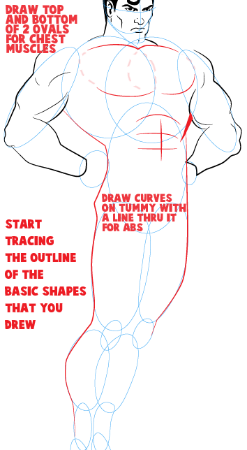 Easy Drawing Step By Step : How to Draw Superman with Easy Step by Step Drawing ...