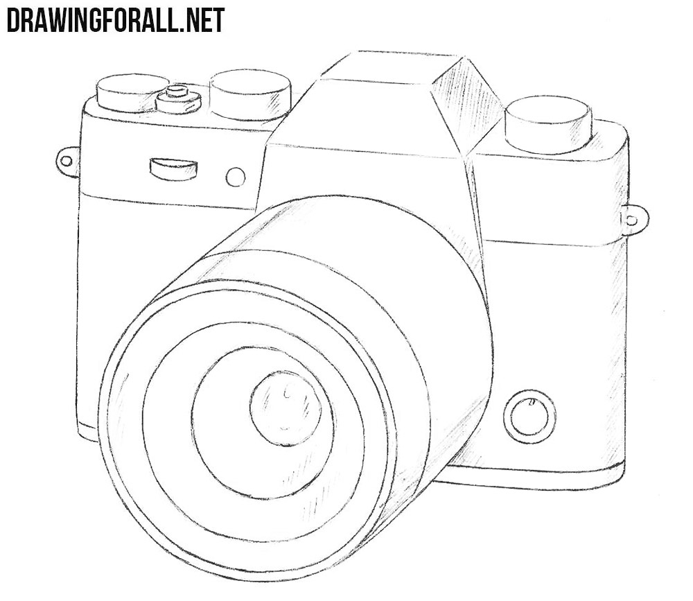 You can capture pencil sketches from . Camera Drawing Pencil Sketch Colorful Realistic Art Images Drawing Skill