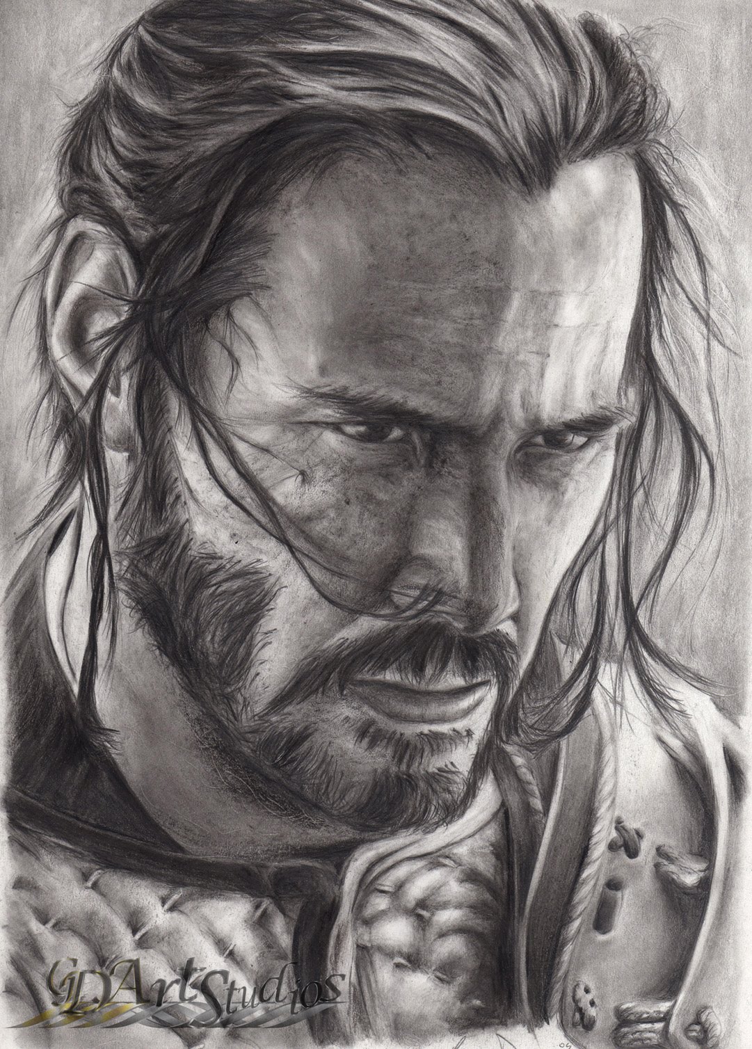 Drawing a portrait of keanu reeves, realistic pencil drawing.material used: Keanu Reeves Beautiful Image Drawing Drawing Skill