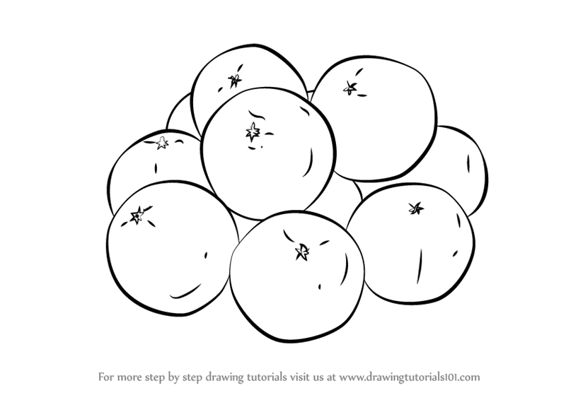 The best selection of royalty free drawing oranges vector art, graphics and stock illustrations. Step By Step How To Draw Oranges Drawingtutorials101 Com