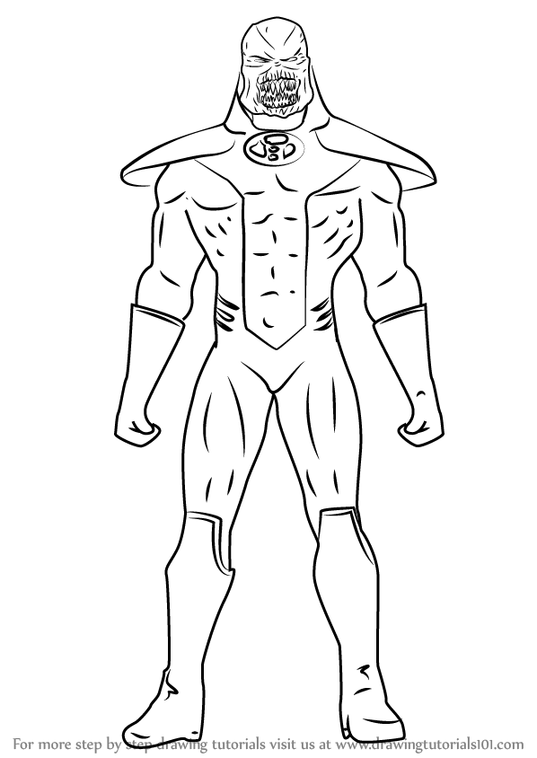 Small and cute chibis are great for illustrations or for printing on keyrings and other accessories. Learn How to Draw Atrocitus (DC Comics) Step by Step