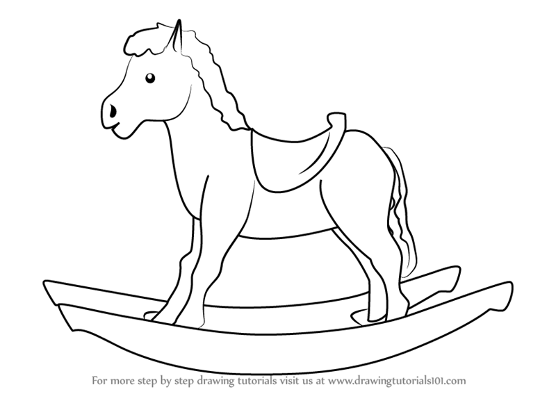 You can't drive, are too young to be hired … Learn How To Draw Rocking Horse Objects Step By Step Drawing Tutorials