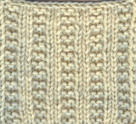 Learn to create a 2x2 ribbing. How To Knit The Broken Rib Stitch Dummies