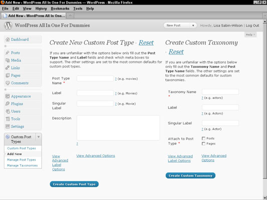 The trademark owner can be an individual, business organization, or any legal entity. How To Create Content Types For Your Wordpress Website Dummies