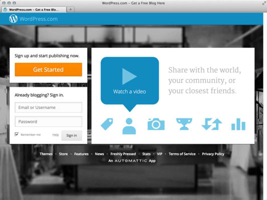 Many email providers offer their services for free. How To Create A Wordpress Com Account Dummies