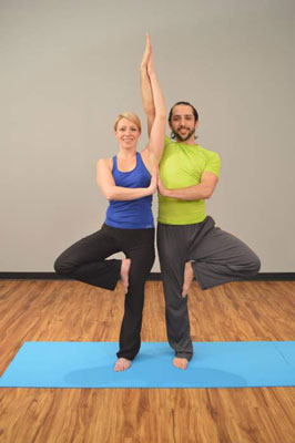 Partner yoga poses · tree pose (vrkasana) · partner forward bend (uttanasana) · partner boat pose (navasana) · partner seated forward bend (upavistha konasana). Partner Yoga: How to Do the Partner Tree Pose and Yoga Miracle Pose - dummies