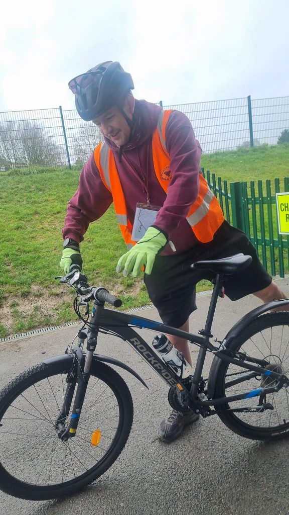 lead bike for running event