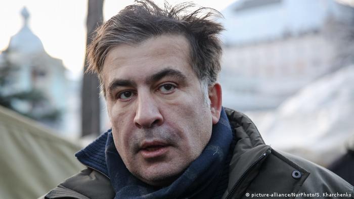Лідер партії Рух нових сил Міхеіл Саакашвілі