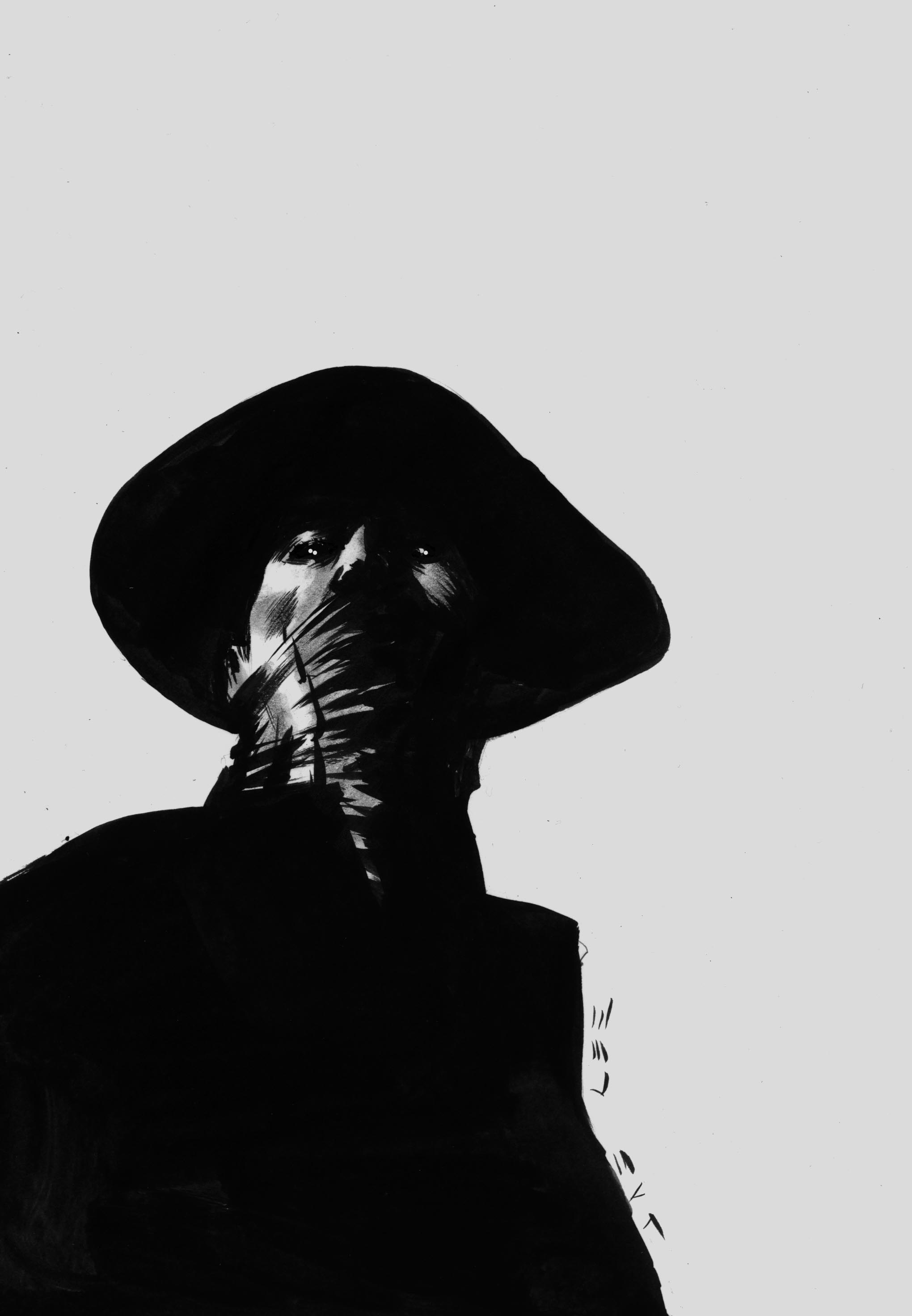 And dog, pistol, tattoo with the tie as the accessory has been used which makes the style adorable. DynamiteÂ® Masks #1 - The Shadow Hand-Painted By Jae Lee!