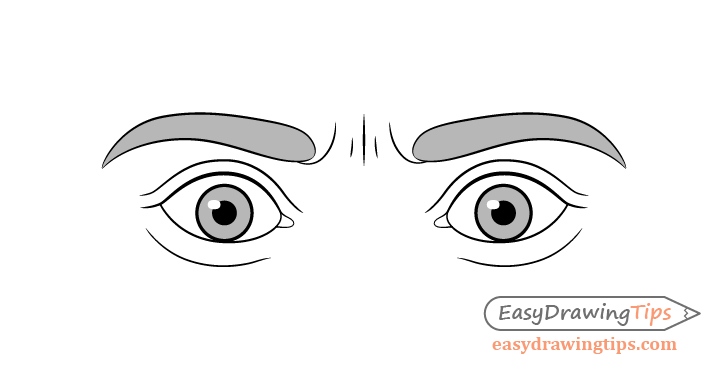 How To Draw Eye Expressions Step By Step Easydrawingtips