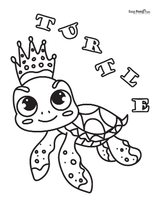 They don't need to follow the generic coloring of white body and silvery horn, they can color the unicorns with many different colors. Turtle Coloring Pages 30 Printable Sheets Easy Peasy And Fun
