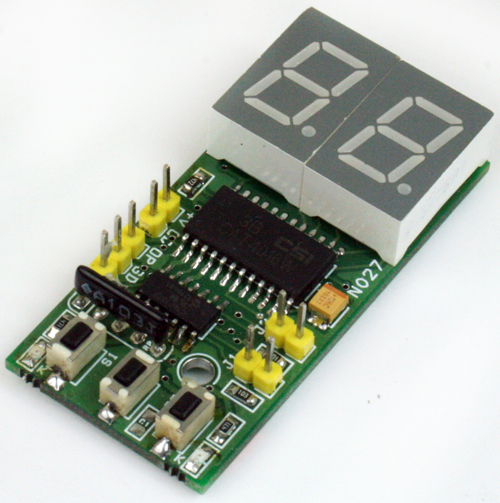 2 Digit 7 Segment Display Counter Circuit Using Arduino