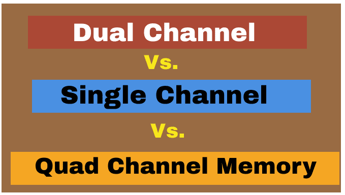 Dual Channel vs. Single Channel vs. Quad Channel Memory