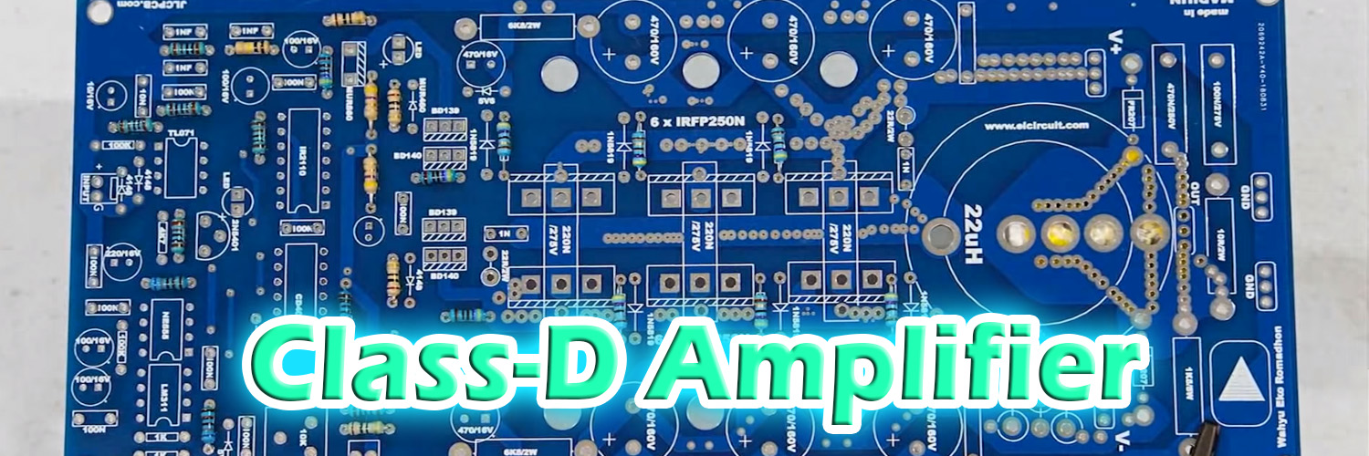 Meanwhile, on the other end of the market are class a aficionados who can forgive a lack of efficiency in the hopes of purer sound. PCB prototype JLCPCB Class-D amplifier
