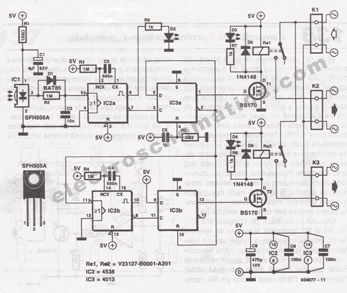Remote Control Switch Circuit Diagram Circuit Diagram