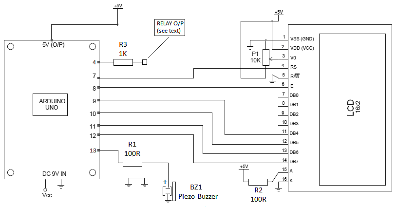 Programmable Digital Timer Circuit Diagram - Circuit Diagram