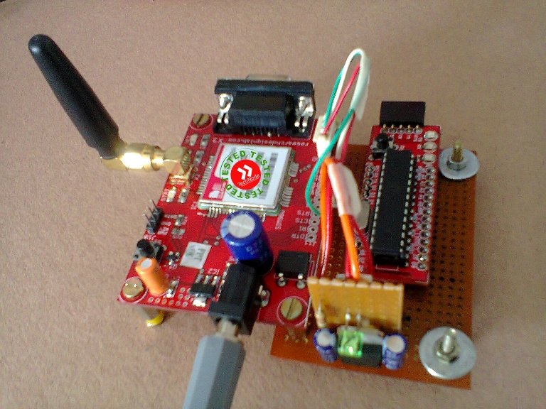 Gsm Based Home Security Circuit Diagram - Circuit Diagram