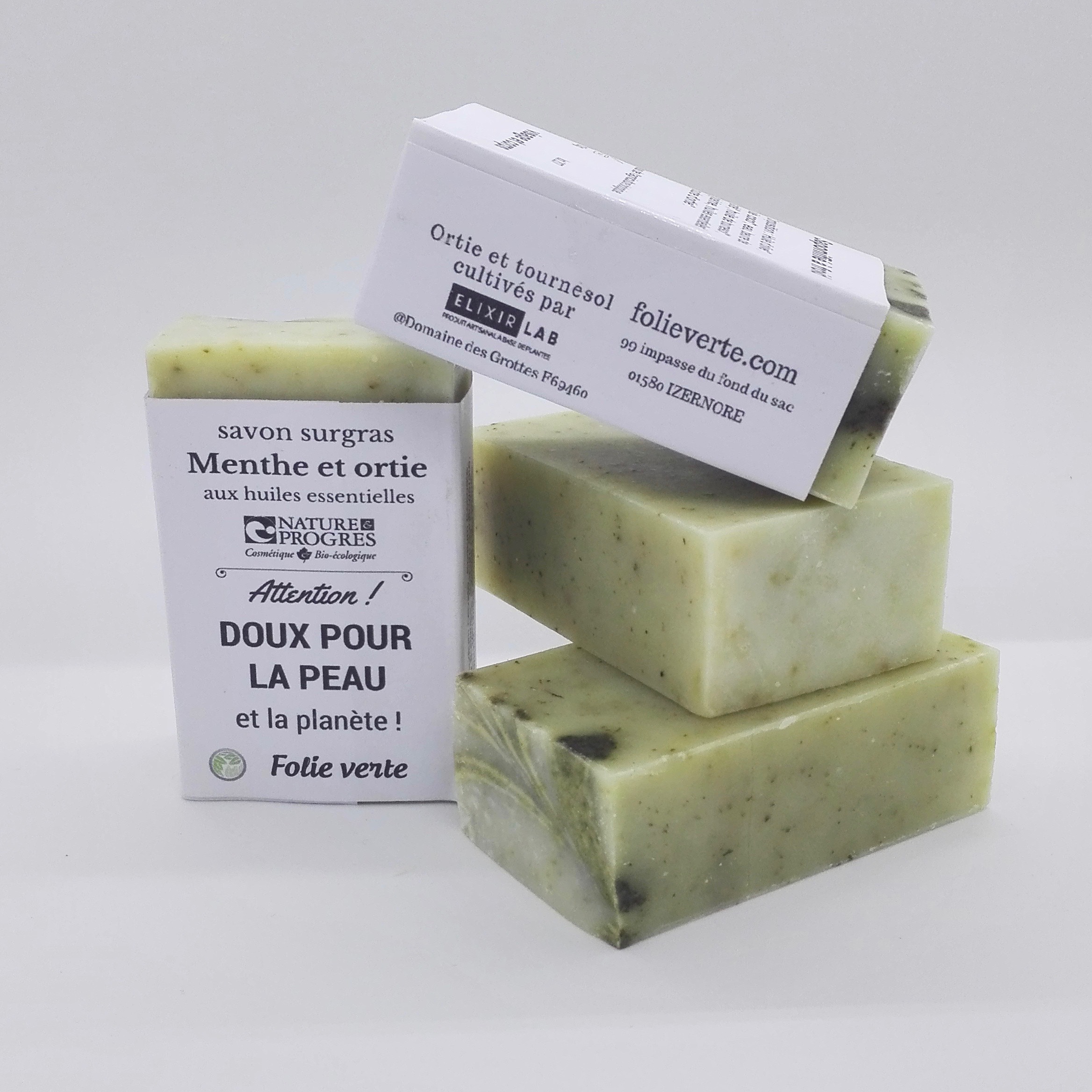 Savon menthe ortie - ElixirLab