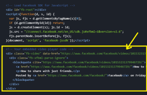 How to Embed and AutoPlay Facebook Videos in WordPress Blog