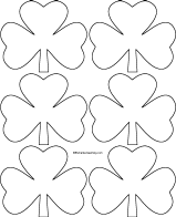 st patrick s day shamrock templates for crafts enchanted learning software