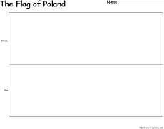145 1 1 you can use this diy for any picture that you want. Poland S Flag Enchantedlearning Com