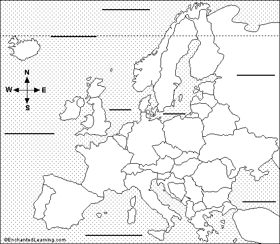 europe map