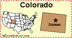 colorado facts map and state symbols enchantedlearningcom