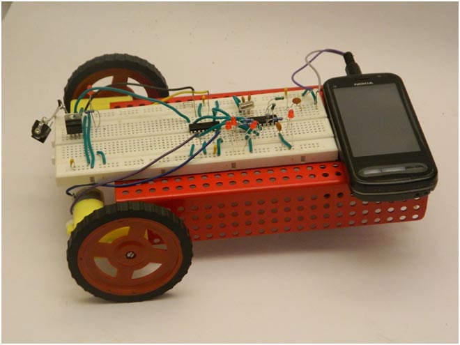 Circuit Diagram Of Dtmf Controlled Robotic Vehicle Without Using ...